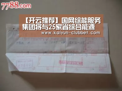 【开云推荐】国网综能服务集团将与25家省综合能源服务公司建立资本纽带关系(图2) 开云游戏